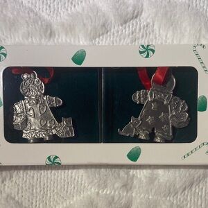 Longaberger Pewter Ornaments